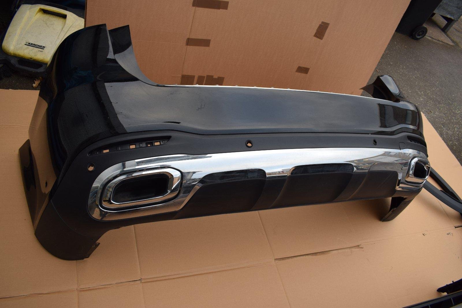 Original Mercedes X167 GLS AMG Line Rear Bumper – Genuine Mercedes-Benz Parts