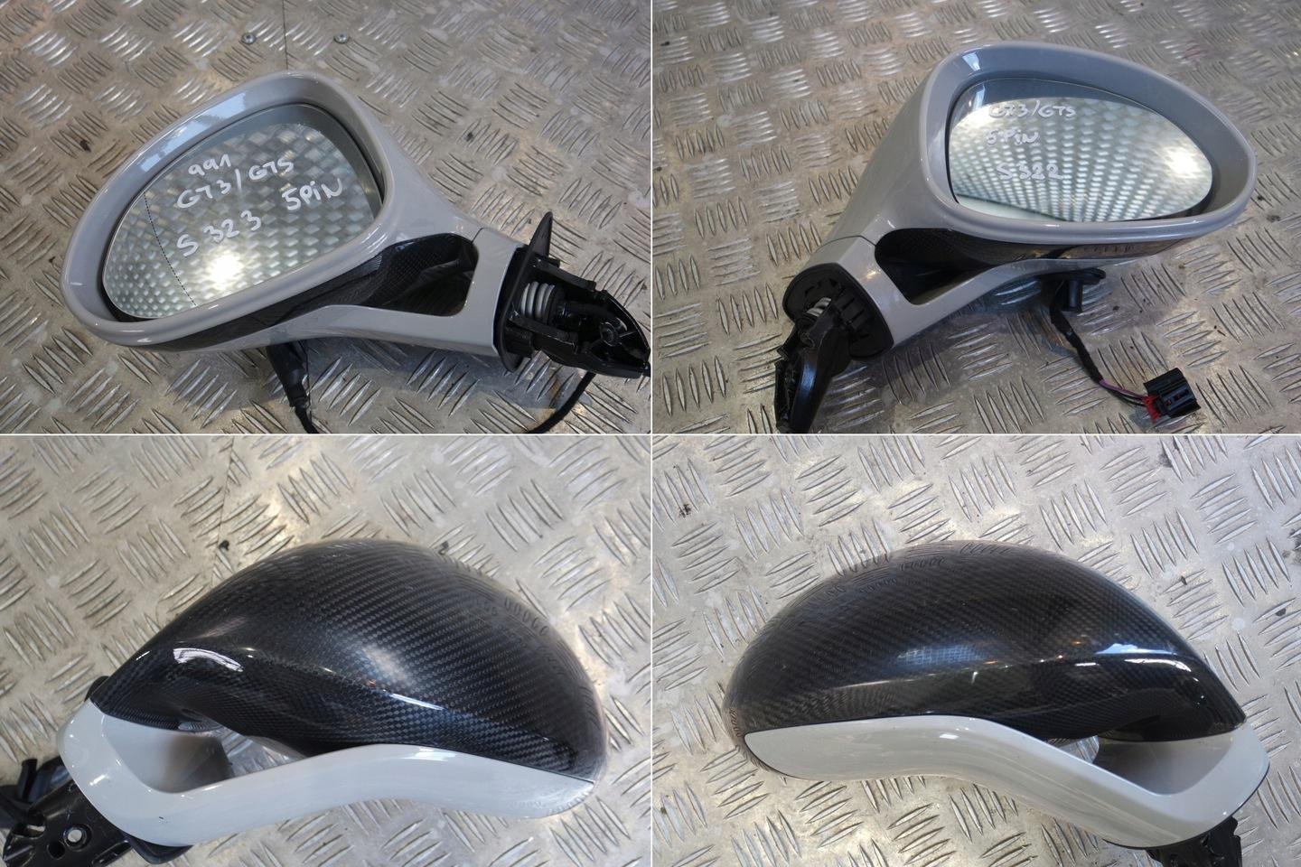 Porsche 911 (991) Carbon Exterior Mirrors – Genuine Mercedes-Benz Parts