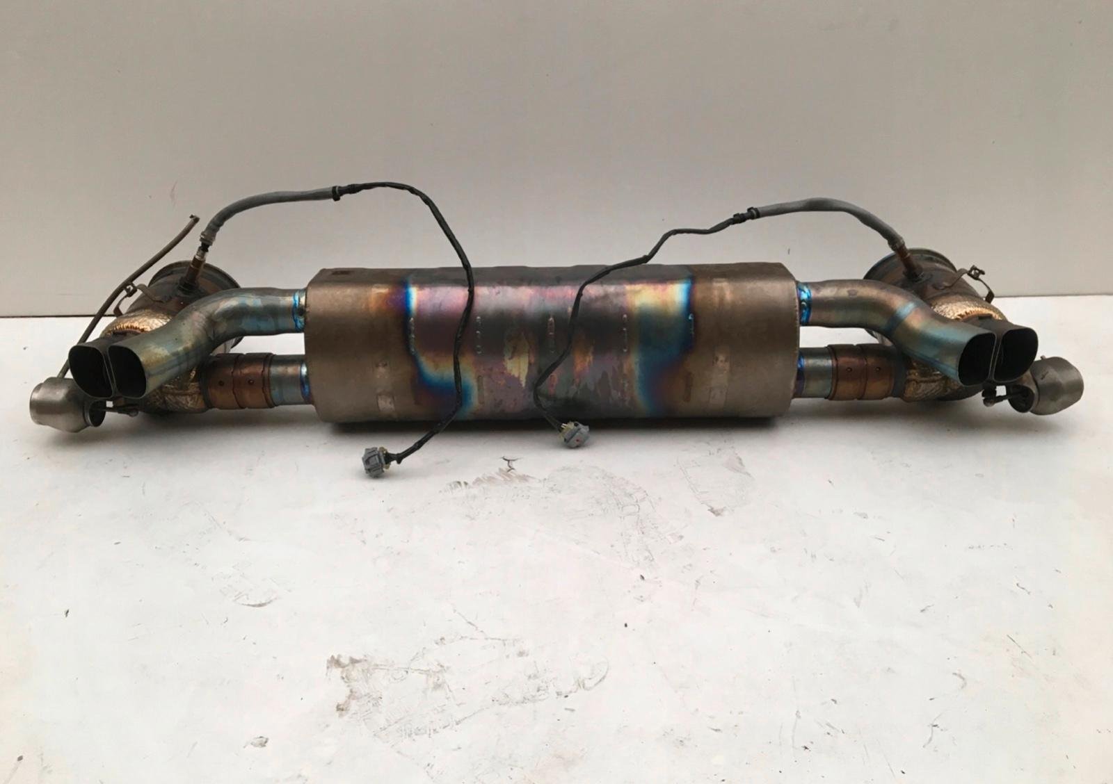 Porsche GT2 RS Exhaust System – Genuine Mercedes-Benz Parts