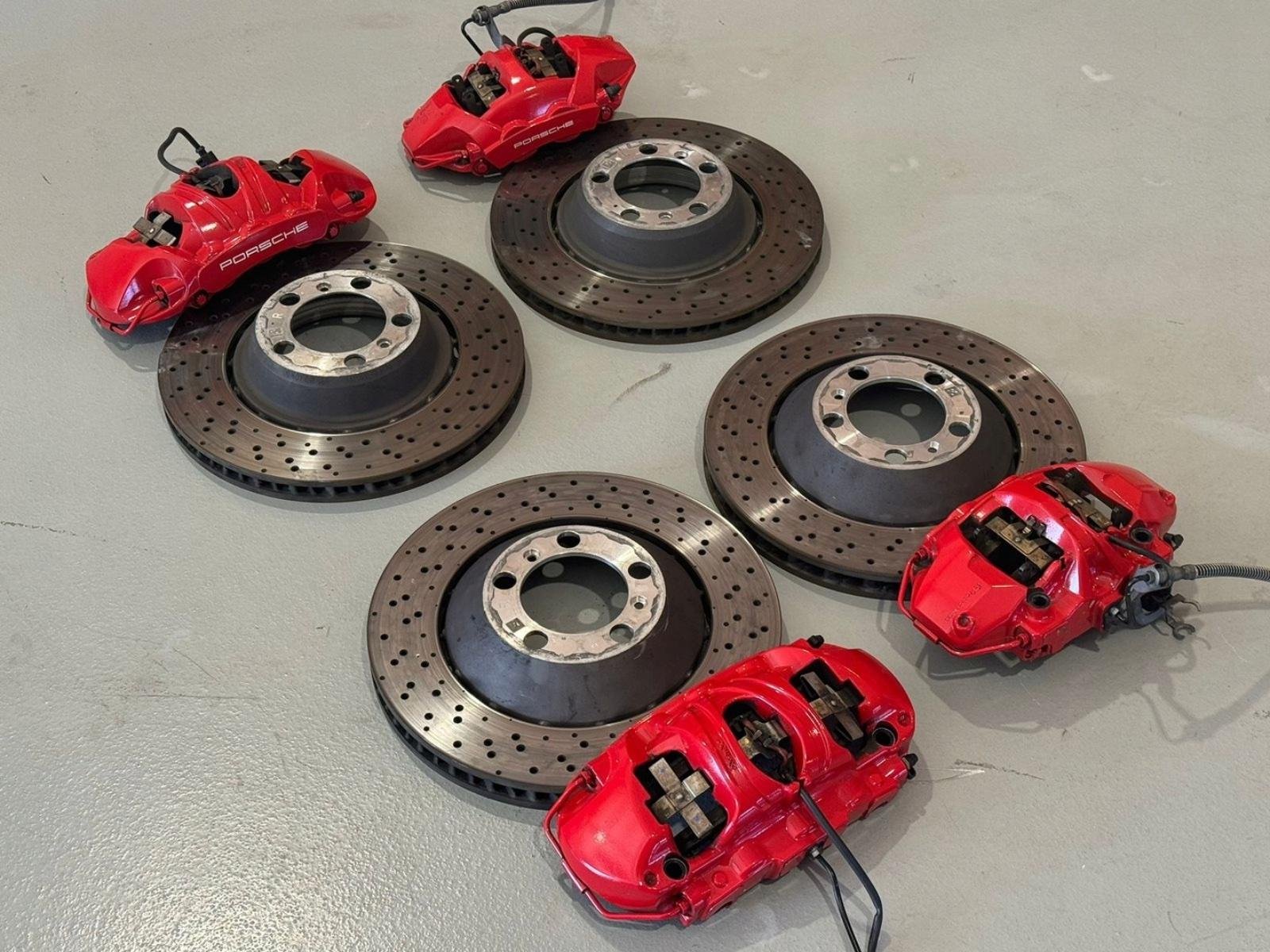 Porsche GT3 RS Complete Brake System – Genuine Mercedes-Benz Parts