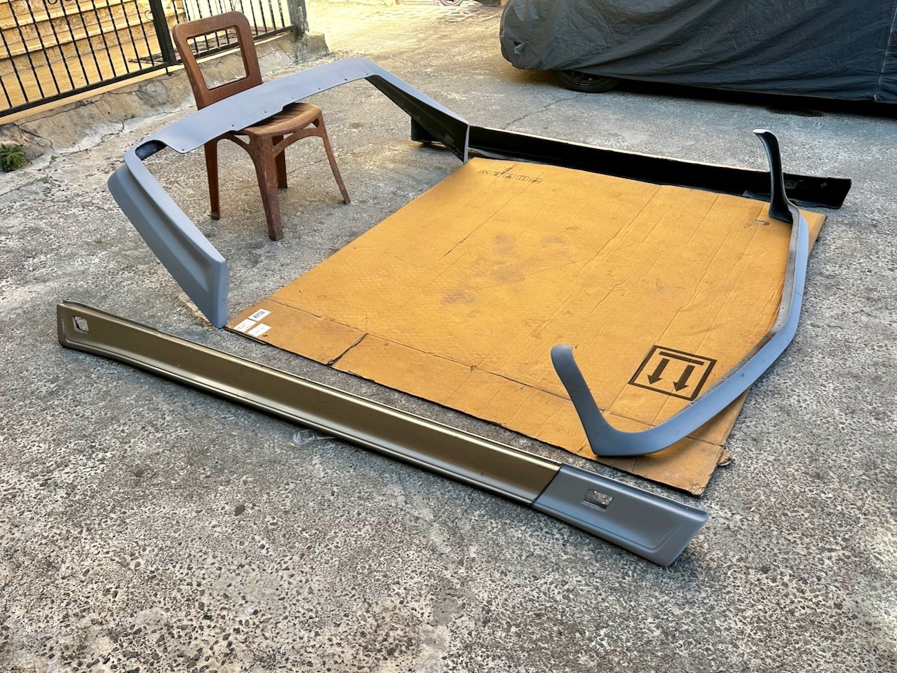 Pre-Merger Gen 2 AMG Body Kit for Euro W126 SE/SEL (1986–1991) – Genuine Mercedes-Benz Parts