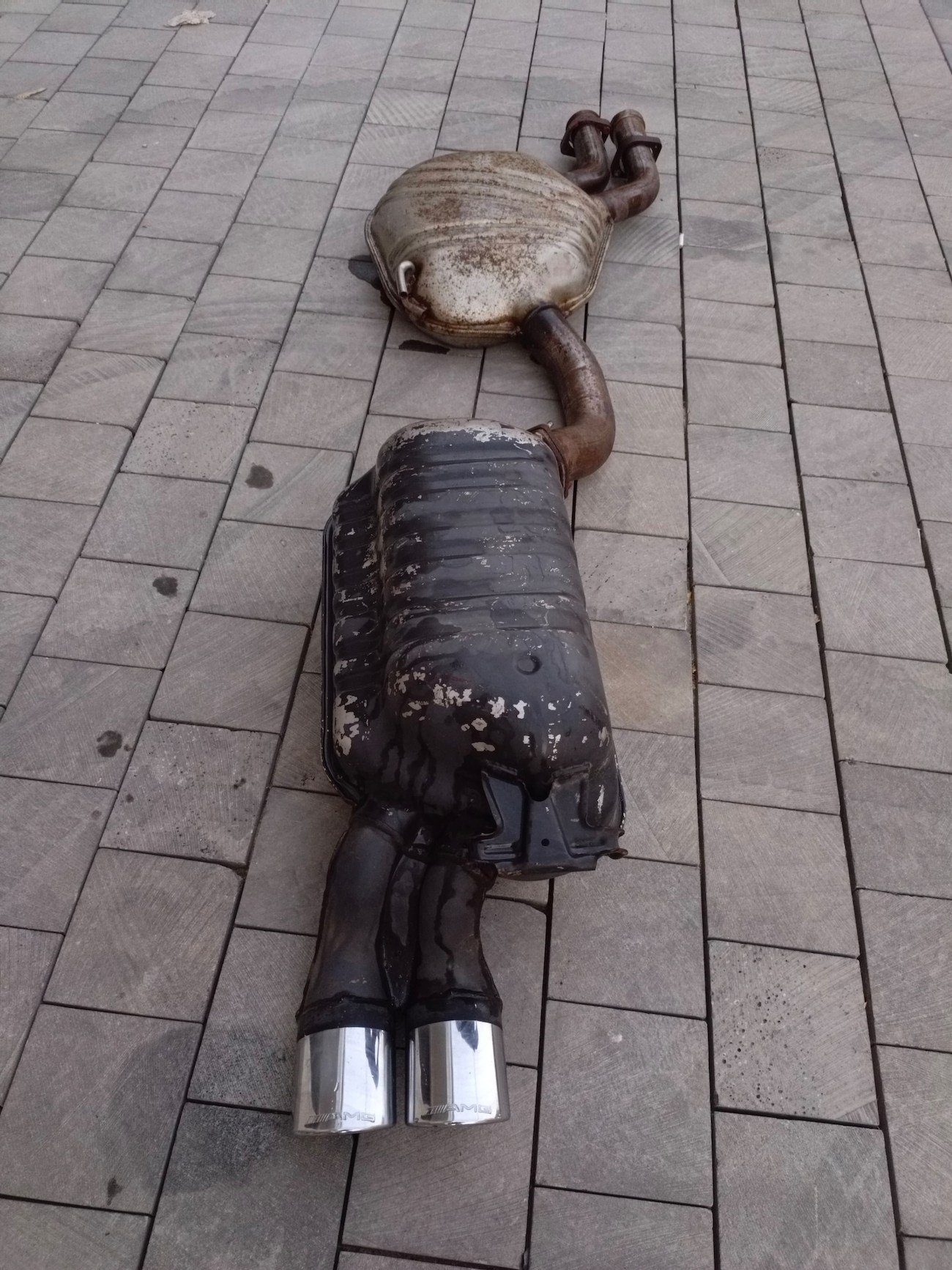 Premerger AMG R129 Exhaust System – Genuine Mercedes-Benz Parts