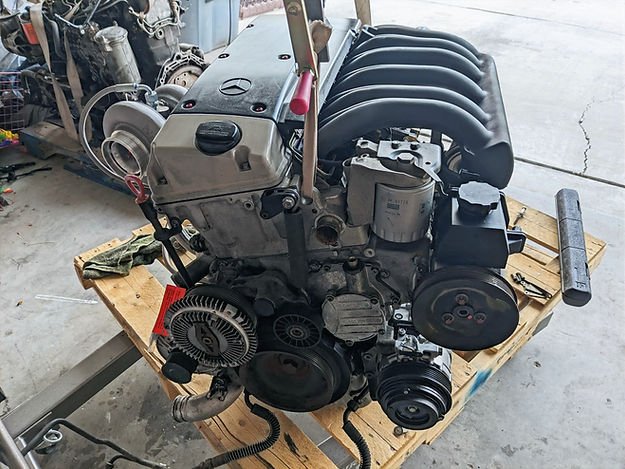 Used Mercedes-Benz OM606 Turbo Diesel Engine – Genuine Mercedes-Benz Parts