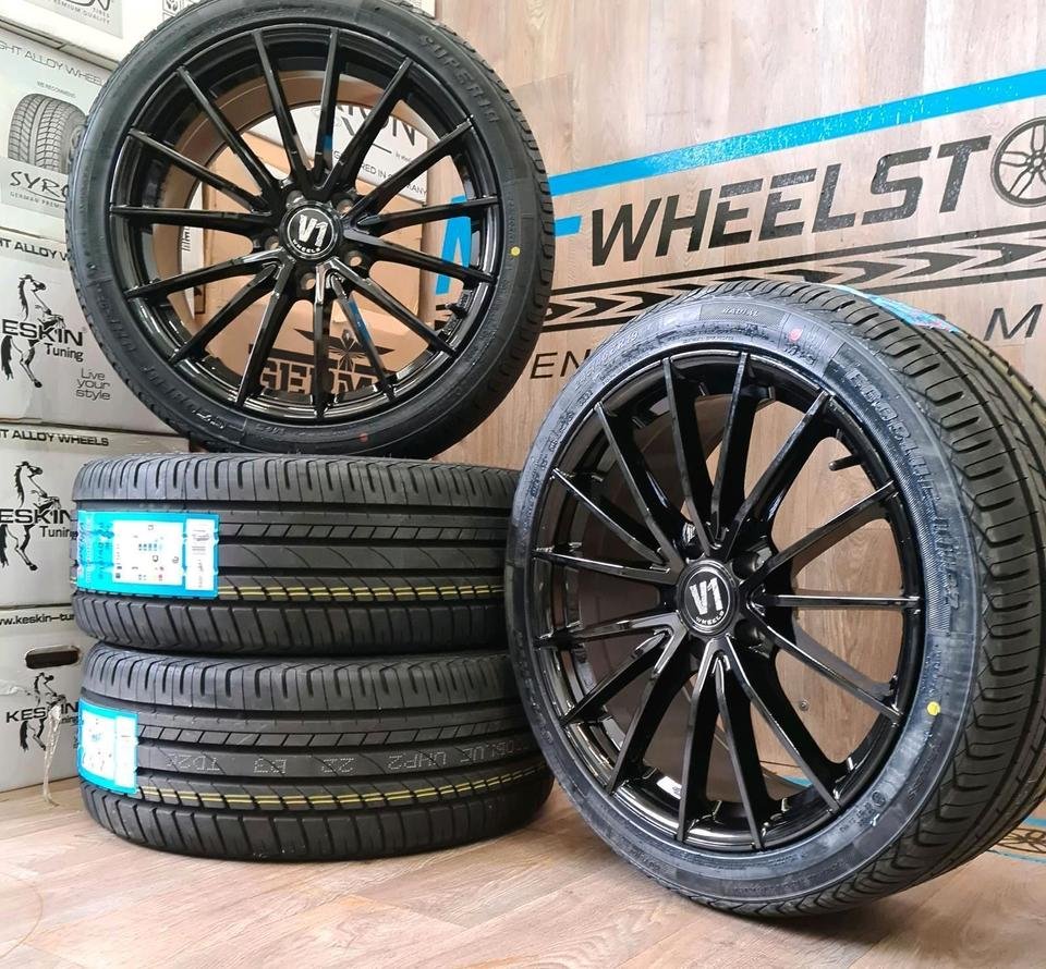 18 Zoll Alufelgen mit Sommerreifen für BMW 1er 2er 3er 4er 5er 6er 7er X1 X2 X3 Z4 Skoda Enyaq Kodiaq Karoq Superb Octavia VW Tiguan T-Roc Arteon Passat Felgen Kompletträder…