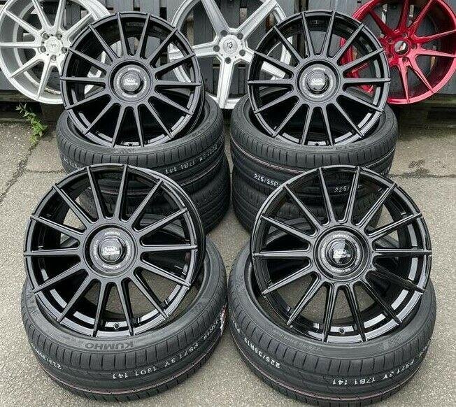 18 zoll MM04 Felgen für Land Range Rover Evoque Velar Freelander Discovery Sport 5×108 et45 für Ford Focus MK2 MK3 MK4 ST RS 500 Turnier Ford C-Max Edge Galaxy Kuga Mondeo S-Max…