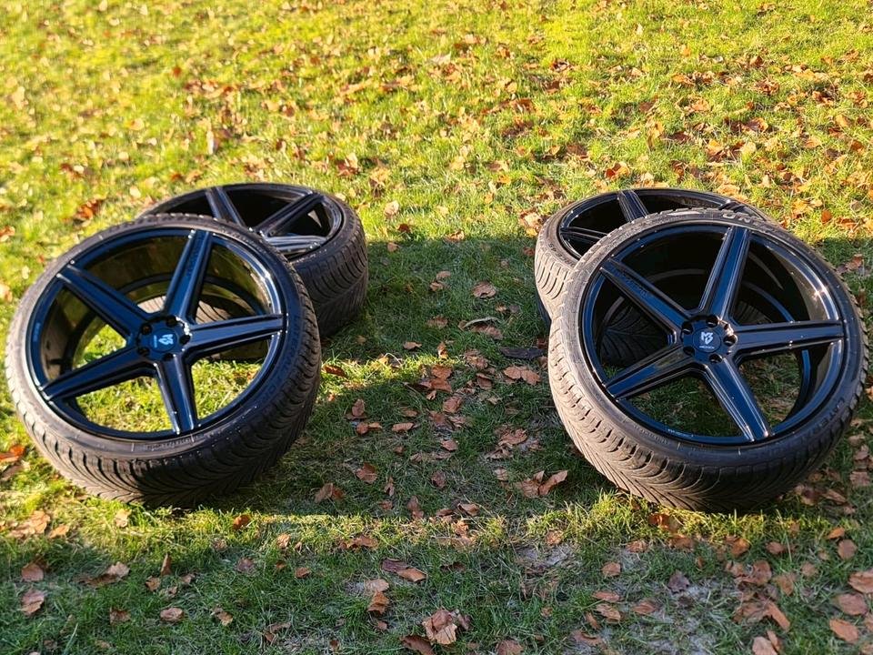 22 Zoll MB KV1 Felgen Range Rover Jaguar F-Pace Volvo XC90 XC60