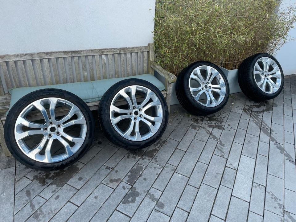 22 Zoll Original Range Rover Sport L494 Felgen + Dublop