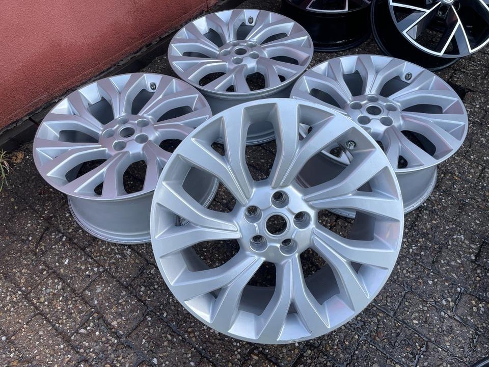 4x Orgi. Range Rover Sport Alu-Felgen 9,5x 21zoll 5×120 ET49 R JK