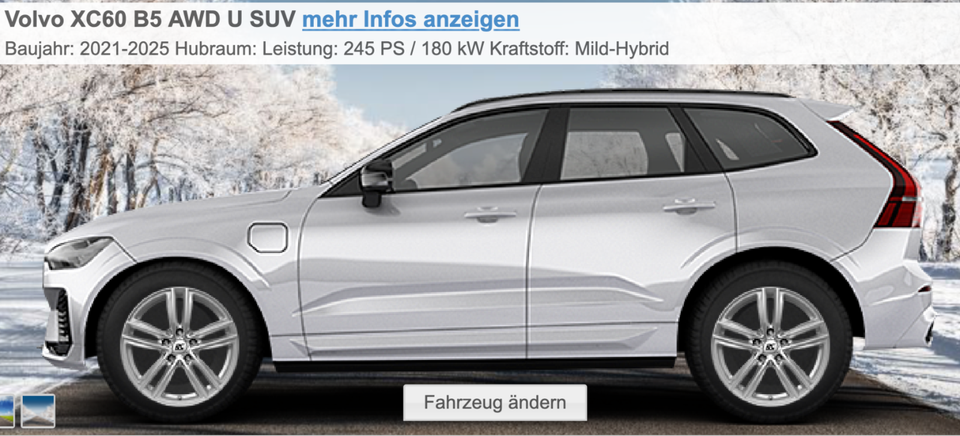 4x Volvo Jaguar Range Rover Sommerreifen Felgen NEU