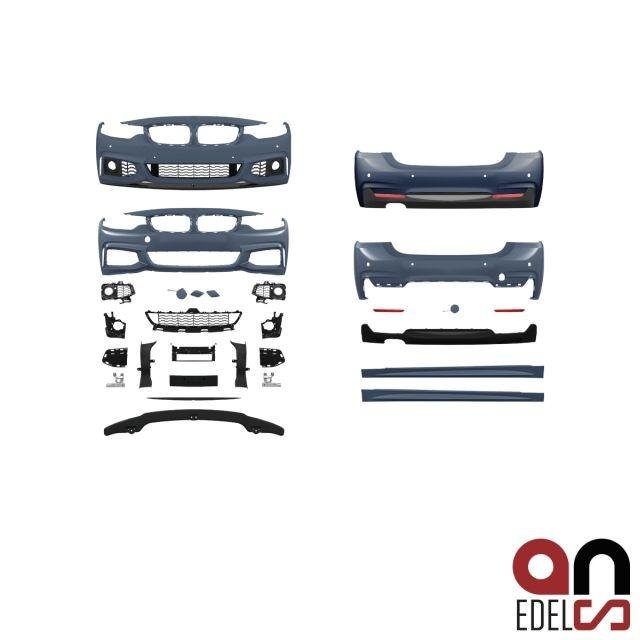 AN 2-Rohr Bodykit für BMW 4er F36 Gran-Coupe Serie & M-Paket