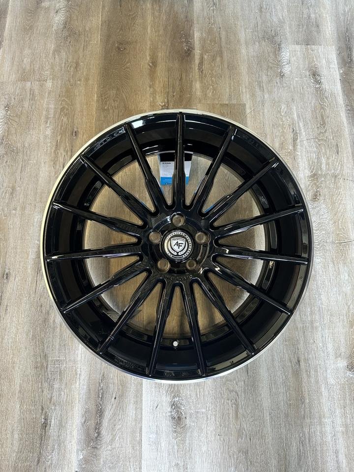 Artform AF401 22 Zoll Felgen für BMW X5 X6 Range Rover Sport Land Rover Discovery 3 4 5 F15 F16 e70 10×22 ET40 5×120 schwarz poliert Sommerräder Winterräder Sommerreifen…