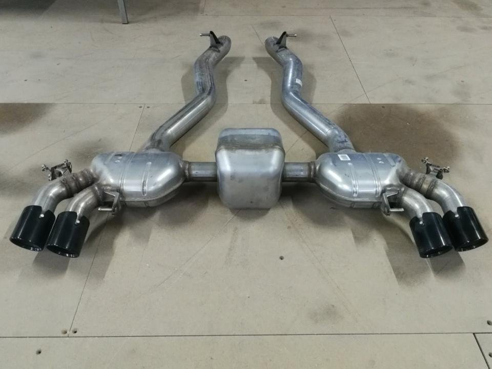 Auspuff BMW M5 Competition F90 Schalldämpfer Exhaust Original