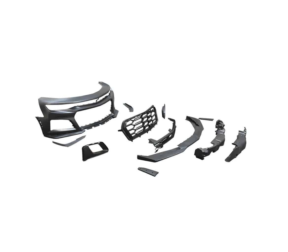 Auto Addict ZL1 1LE Front Bumper Conversion Kit for 6th Gen Chevrolet Camaro LS, LT, RS, and SS (pre-facelift) [AA_CMR_BUMP_GEN6_1LE_16]