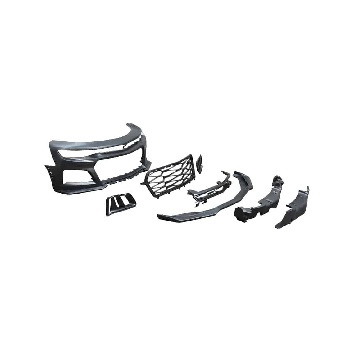 Auto Addict ZL1 Front Bumper Conversion Kit for 6th Gen Chevrolet Camaro LS, LT, RS, and SS (pre-facelift) [AA_CMR_BUMP_GEN6_ZL1_16]