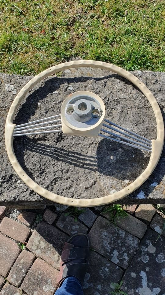 Banjo Lenkrad komplett für Borgward, Porsche, VW T1 etc.