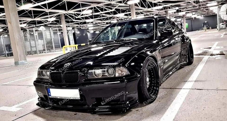 BMW 3 E36 COUPE WIDE BODYKIT + HECKSPOILER GT CLASS 2
