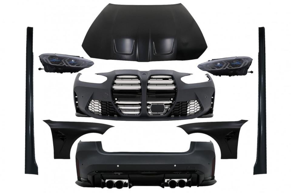 ⭐ BMW 3er G20 M3 G80 Look Bodykit Montage & Lackierung ⭐