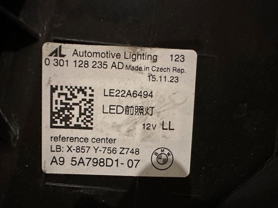 Bmw 5er G60 G61 Laser Led Scheinwerfer Headlight 5A798D1 Links