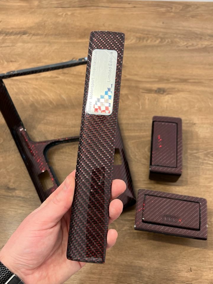 Bmw e36 Carbon Fiber Interior Set Glove Box trim Astrays