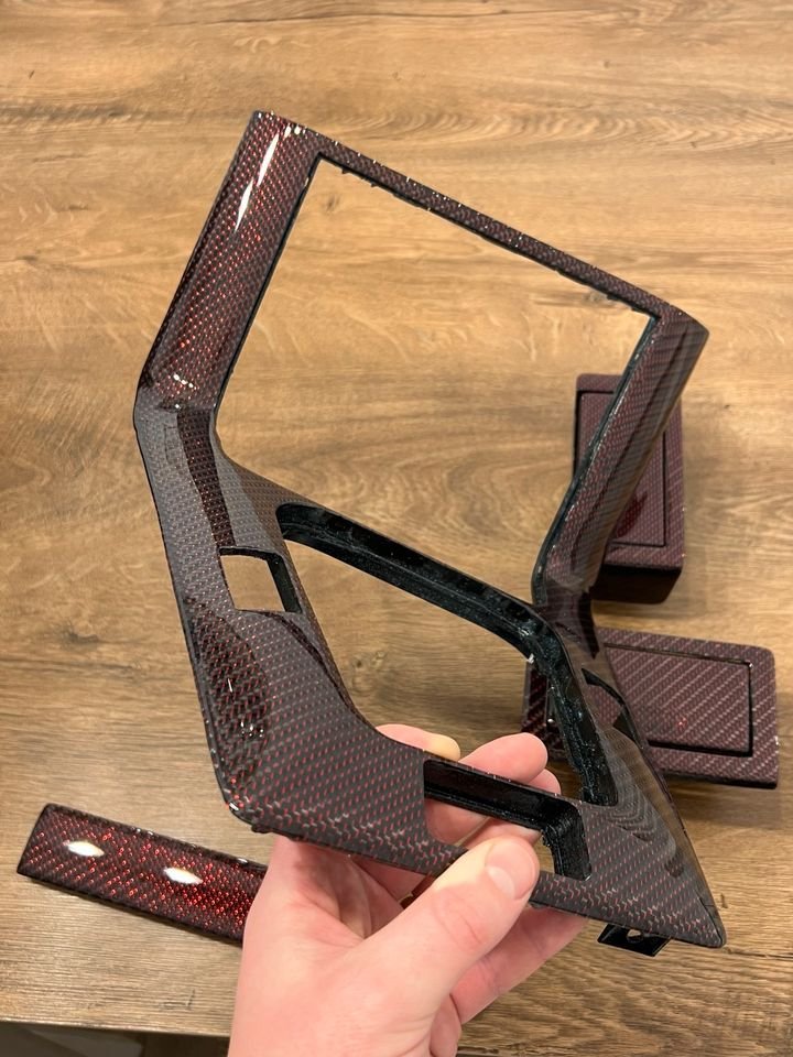 Bmw e36 Carbon Fiber Interior Set Glove Box trim Astrays