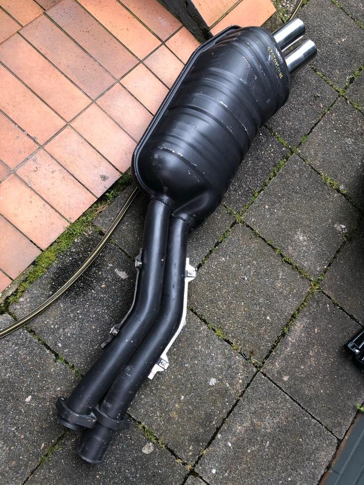 BMW E36 M3 Auspuff Endschalldämpfer Eberspächer S50 B30 Exhaust
