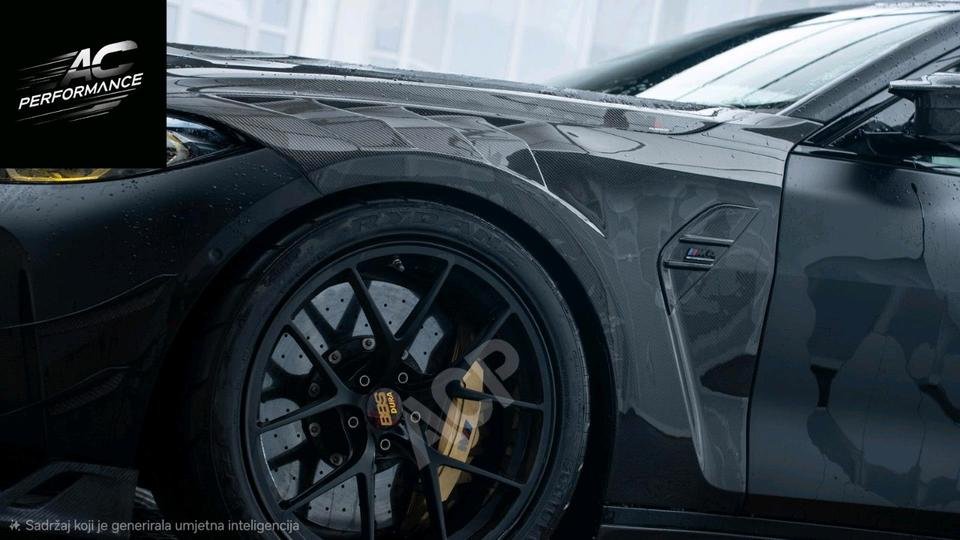 Bmw M3 G80, M4 G82 Dry Carbon fender