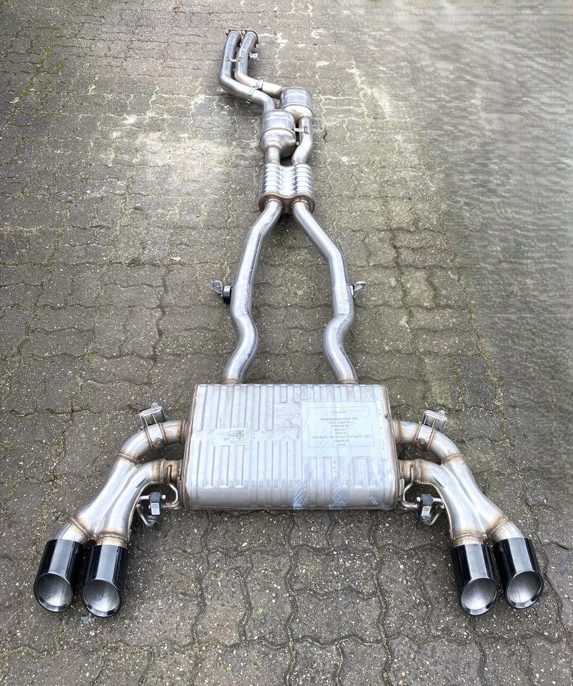 BMW X3M F97 Auspuff M Abgasanlage Exhaust Silencer Nachschalldämp
