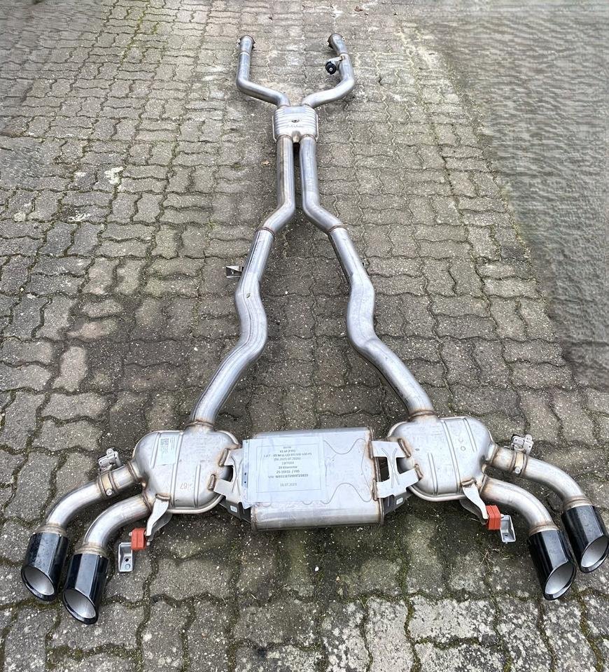 BMW X5M F95 Auspuff M Abgasanlage Exhaust Silencer Nachschalldämp