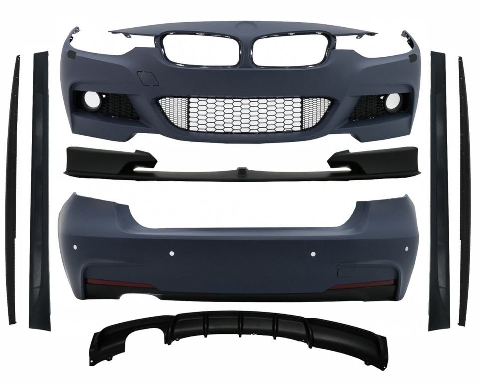 ⭐ Bodykit BMW 3er F30 M Paket Performance Look Montage Lackierung