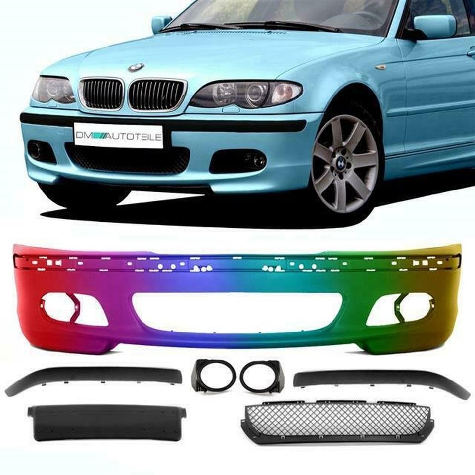 Bodykit Stoßstange Front+Seite+Heck für BMW 3er F30 M-Paket 2Rohr