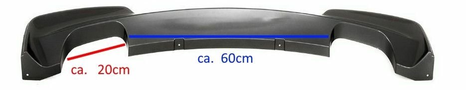 Bodykit Stoßstange vorne Hinten + Nebel Smoke für BMW 1er E82 E88