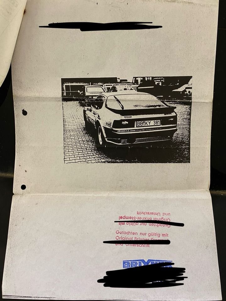 BRIXNER Porsche 924 944 Bodykit Heckschürze Schweller