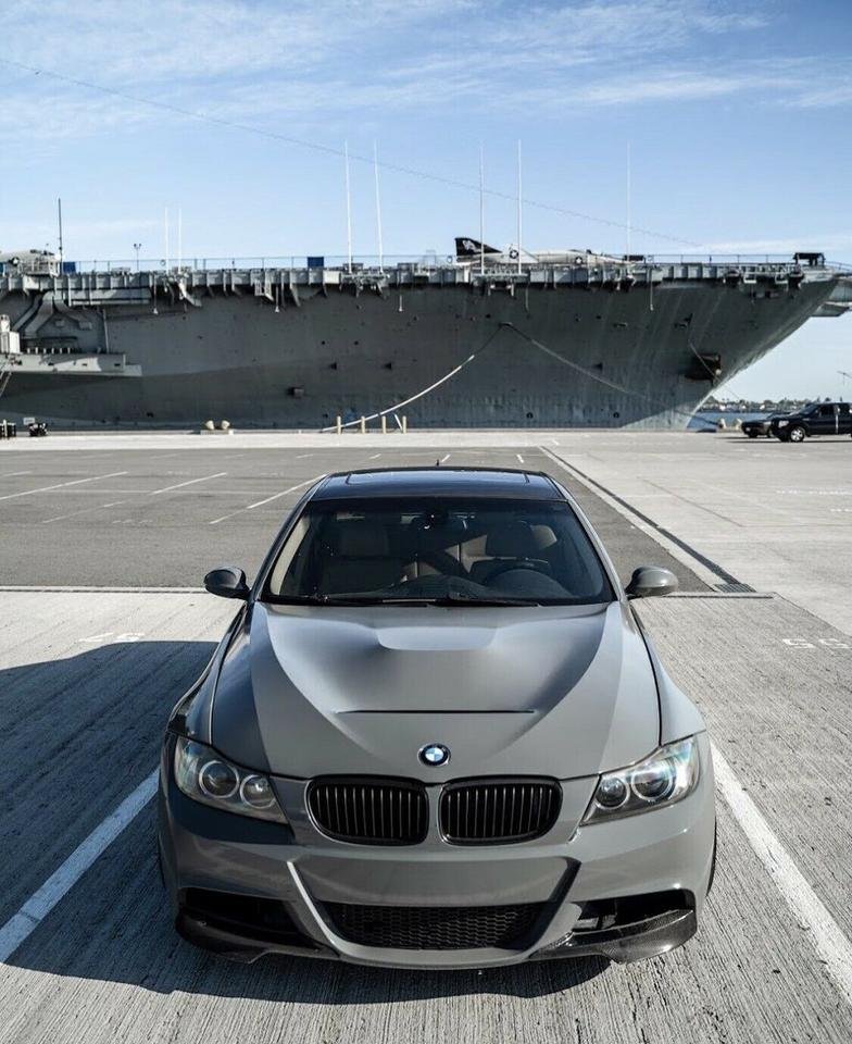 CW Motorhaube Hood passend für BMW 3er E90 E91 LCI