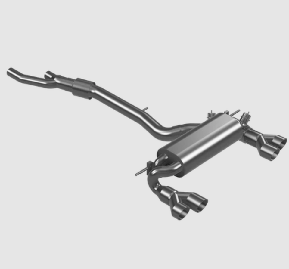 E-Exhaust 3.5 Zoll Klappenabgasanlage BMW M2 Competition