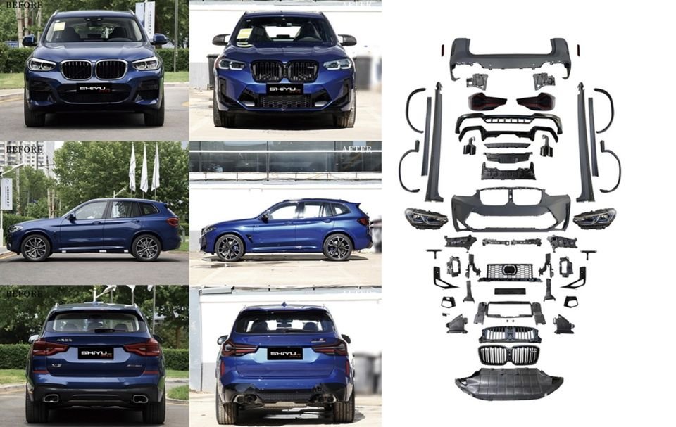 ✅FACELIFT LCI PAKET X3M BODYKIT für BMW X3 G01 Vor-Facelift Model