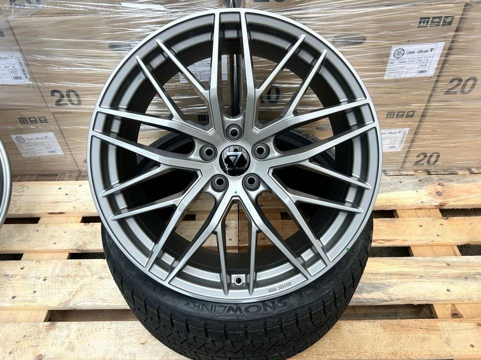 Für ⭐ BMW ⭐ 4er Gran Coupe G26 5er Reihe G60 PHEV Limo 6er GT G6GT 7er Reihe 7L 8er Reihe G8C i4 edrive i5 G6E M60 iX3 G3XE G08 X3 G3X G01 X4 G02 20 Zoll Alufelgen für 7-Wheels…