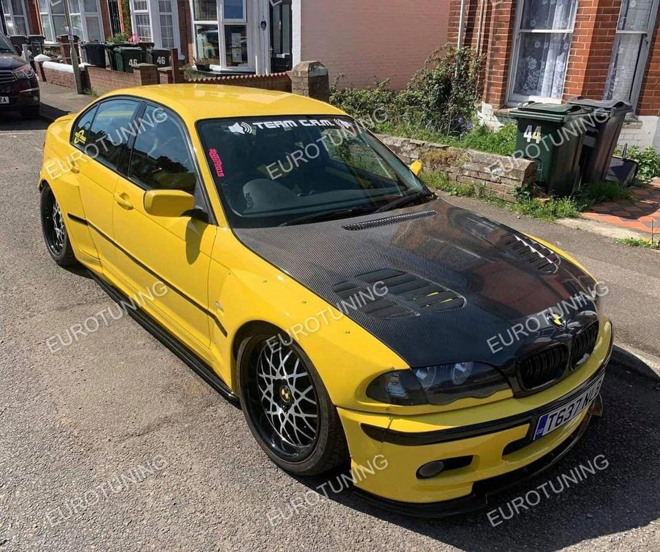 Kompletter Wide Bodykit für BMW 3 E46 LIMOUSINE