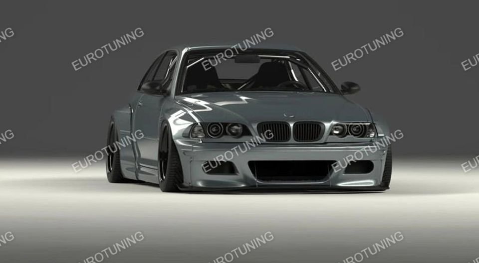 Kompletter Wide Bodykit für BMW 3 E46 M3 COUPE