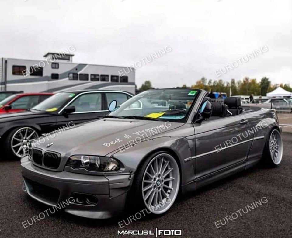 Kompletter Wide Bodykit für BMW 3 E46 M3 COUPE