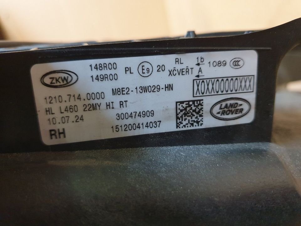 Land L460 Range Rover HIGH LED Scheinwerfer rechts M8E2-13W029-HN