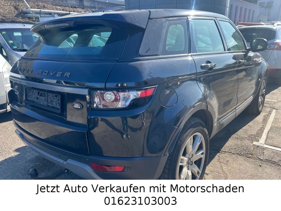Land Rover Range Rover Evoque Pure R-Kamera Motorproblem