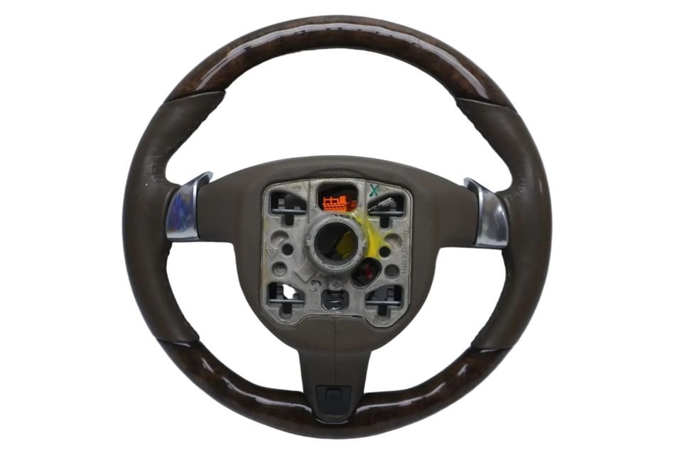 Lenkrad Leder Holz Nussbaum Hochglanz 7PP419091CL DE1 Porsche Cay