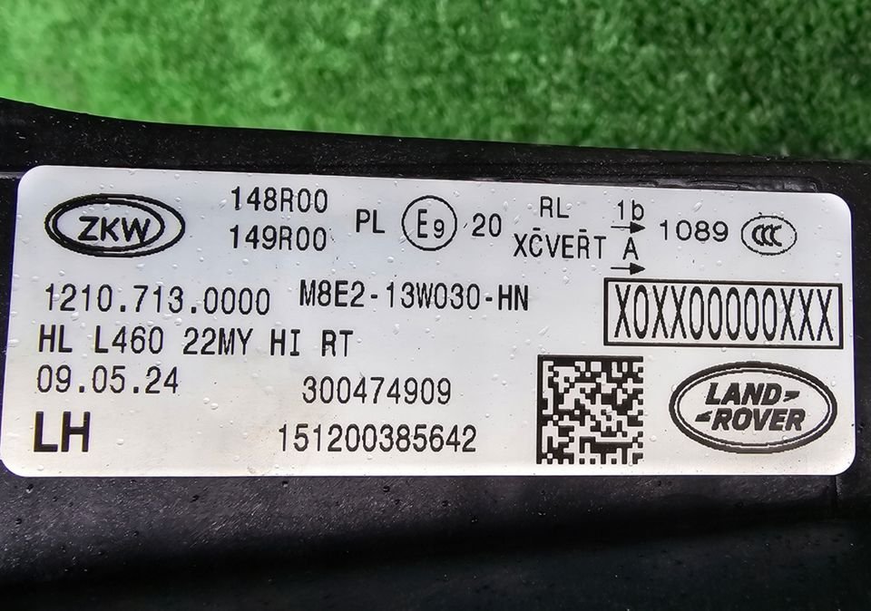 M8E213W030HN LAND ROVER RANGE ROVER L460 led scheinwerfer links