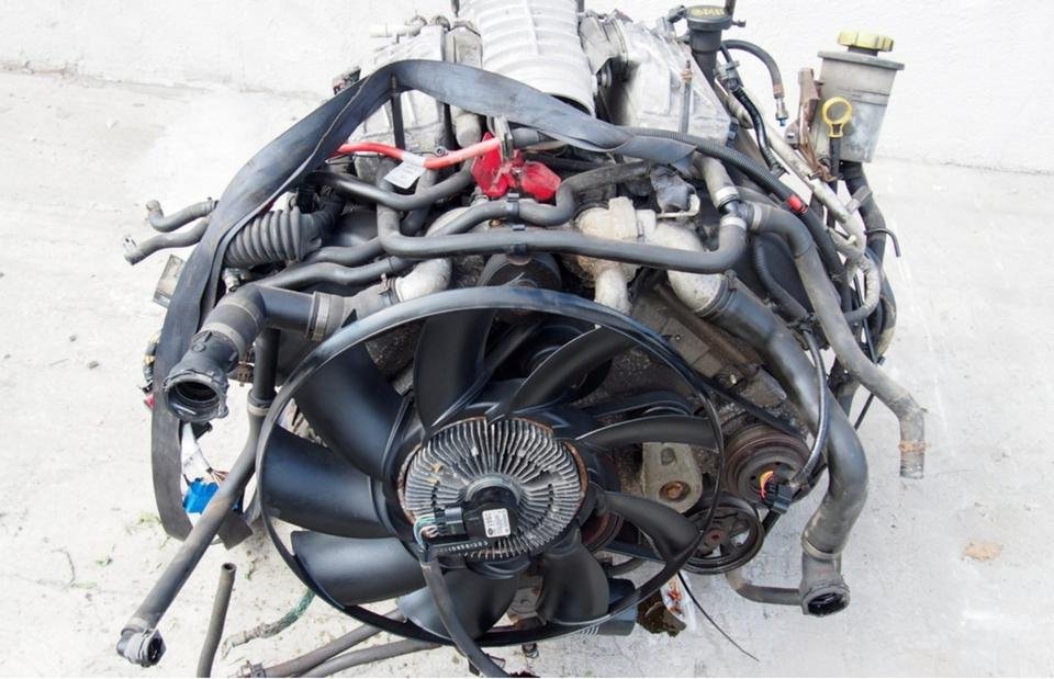 ✔️ Motor 4.2 V8 287KW 228PS RANGE ROVER SPORT L320 75TKM KOMPLETT