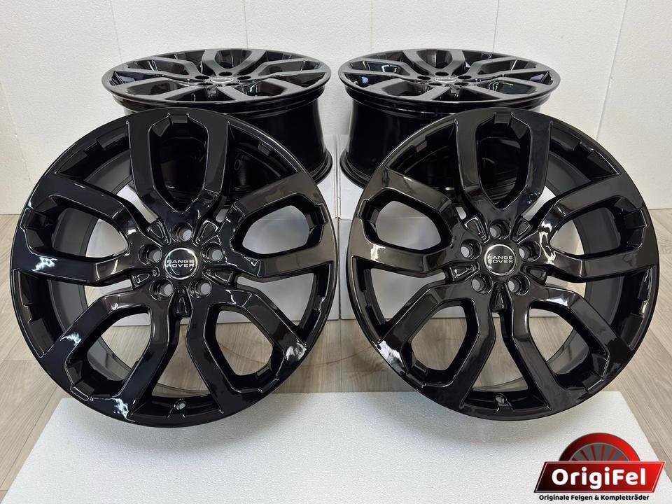 NEU Original Land Range Rover L405 22 Zoll Style 6 Felgen Schwarz