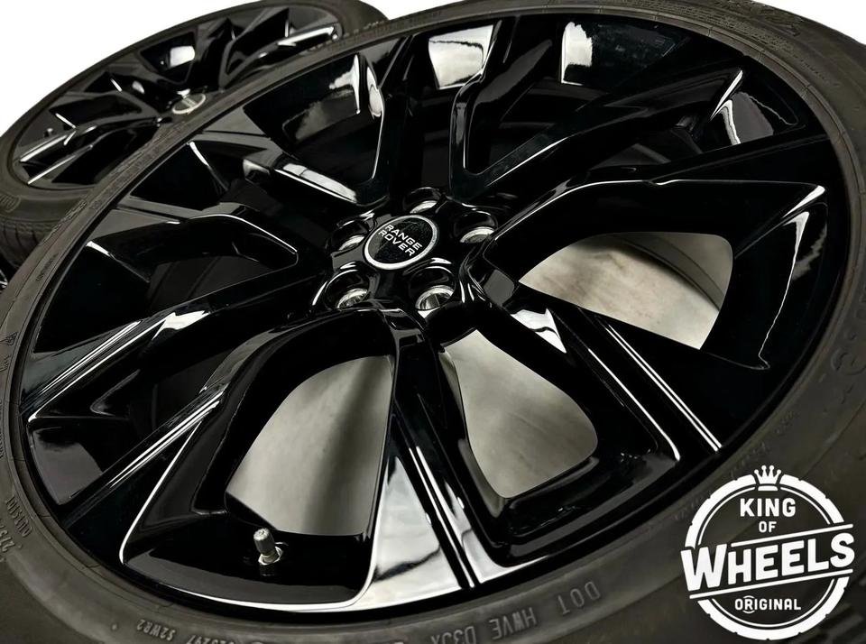 ORIGINAL LAND RANGE ROVER 22 ZOLL SPORT FELGEN WINTERREIFEN RDK