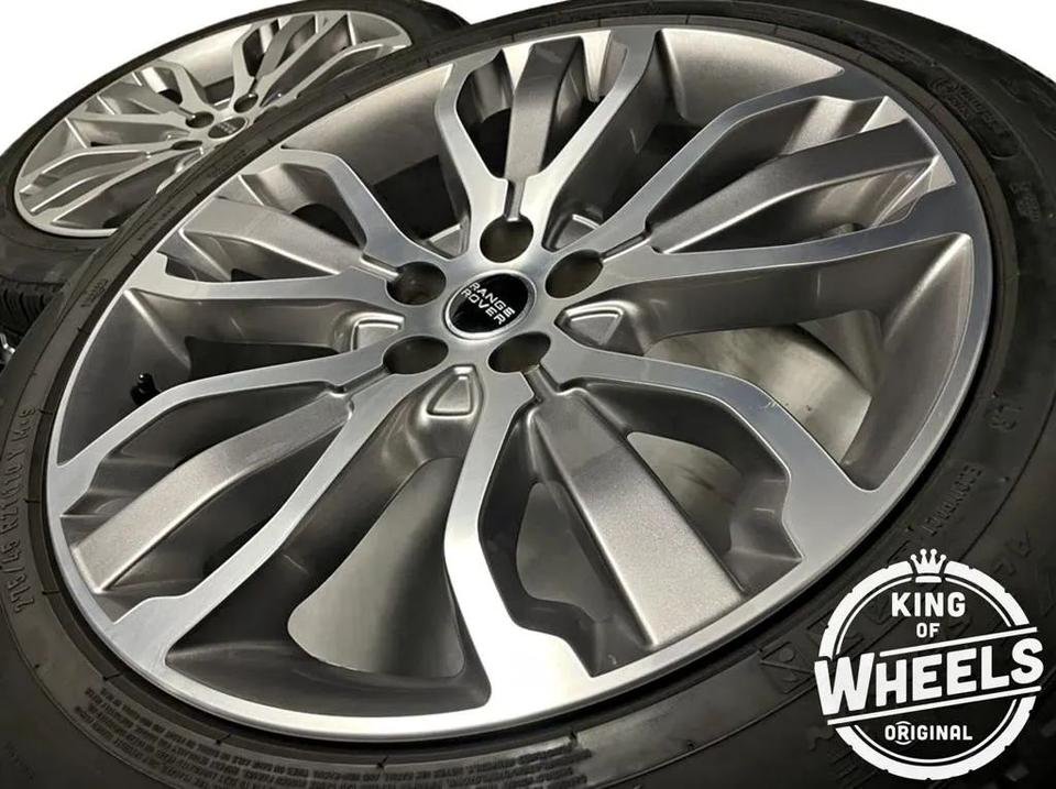 ORIGINAL LAND RANGE ROVER SPORT 21 ZOLL FELGEN ALLWETTERREIFEN