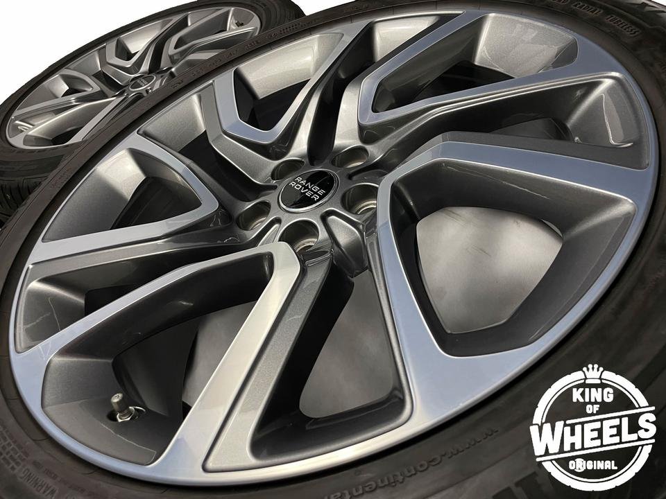 ORIGINAL LAND RANGE ROVER SPORT 21 ZOLL FELGEN SOMMER REIFEN 9,5J