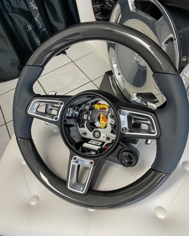 Original Porsche Lenkrad Lenkräder Carbon Heizung Ab 2017 neu