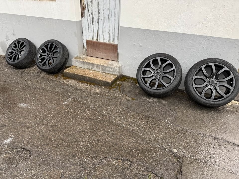 Original Range Rover 20-Zoll Felgen mit Reifen – Evoque